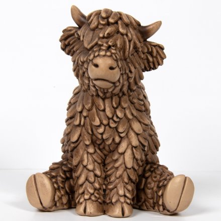 Hughie Highland Cow Ornamnet
