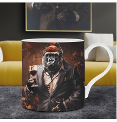 quirky king kong coffee mug 
