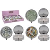stylish flower design box mirror 