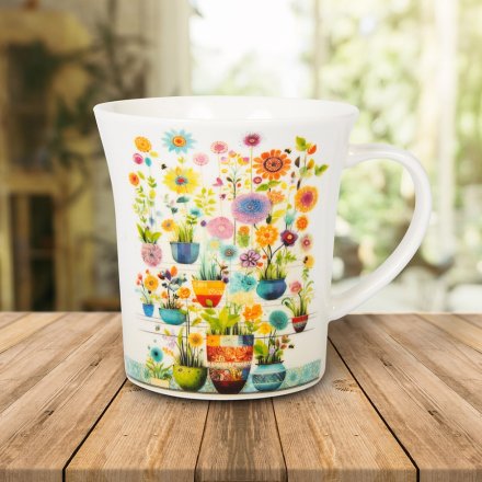 Add a touch of style and creativity to your morning routine with this mug