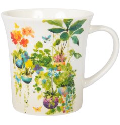 Start your day off with a touch of nature and tranquility with our new Portfolio Hanging Plants Mug.