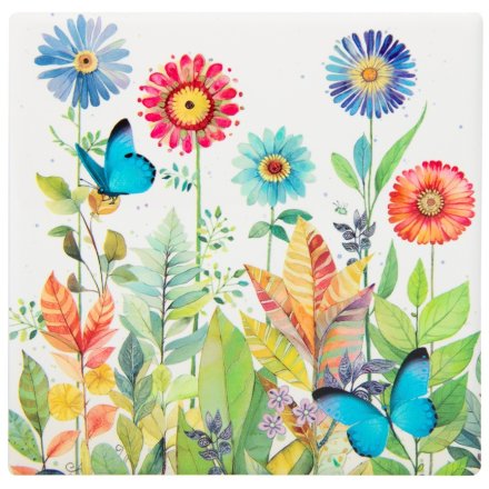 Portfolio Butterfly Coaster, 10cm 