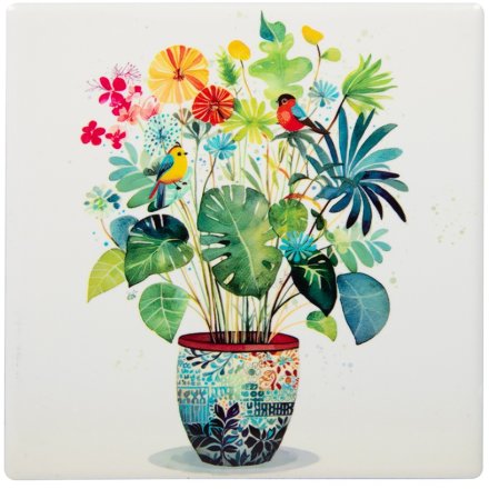 Portfolio Pot Plant Coaster, 10cm 