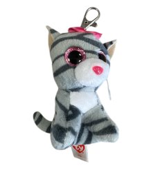 Adorable Beanie Boo clip - ultra-soft & versatile. Attach to bags, keys, strollers. Charming gift