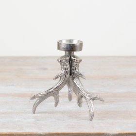 15cm Metal Antler Candle Holder