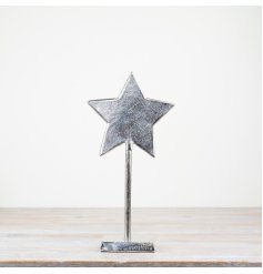 40cm Metal Star on Base