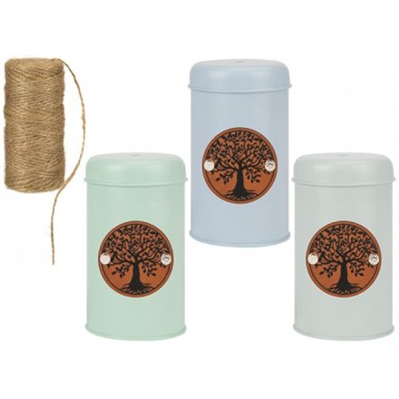 3/A Tree of Life Garden Twine Tin