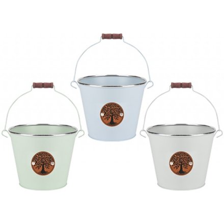 Tree Of Life Bucket Planter, 3A