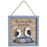 Make your home a puffin-perfect paradise with our charming photo frame. 