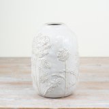 Add a touch of elegance and charm to your home with our stunning Flower Design Ceramic Vase