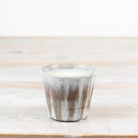 Get your hands on our chic wax pot, perfect for igniting the ambiance of any space with its elegant design.