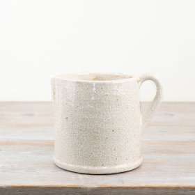 Elevate your home decor with our beautiful White Ceramic Jug, perfect for adding a touch of vintage elegance. 