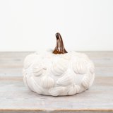 Get ready to fall for our charming Ceramic Pumpkin Décor, the perfect accent piece for your autumnal home. 