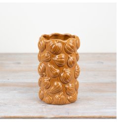 Pumpkin Tall Vase, 18cm