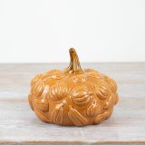 a stylish pumpkin ornamnet 