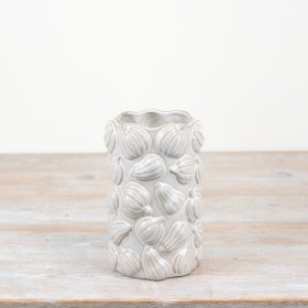 Add some autumn sprit with this pumpkin vase 