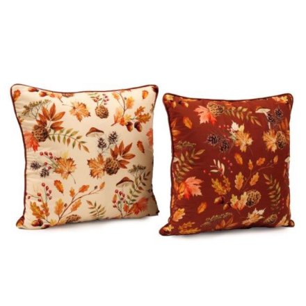 Autumn Floral Cushion 45cm