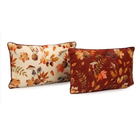 Autumn Floral Cushion 50cm