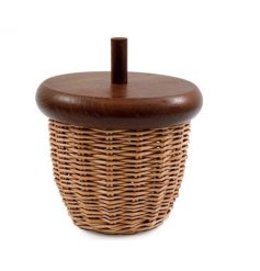 24cm Acorn Storage Pot