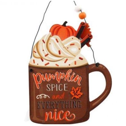 20cm Pumpkin Spice Hanger