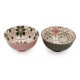 A stylish set of patterned bowls 