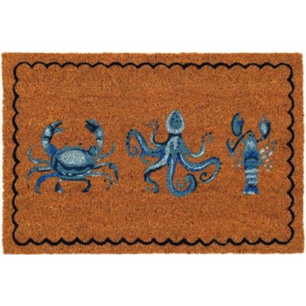 Sea life Doormat, 60cm