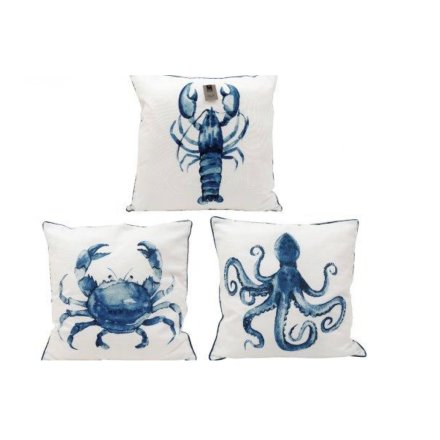 60cm Sealife Cushion 3/a