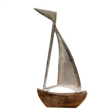 Sailing Boat On Wooden Boat, 60cm 