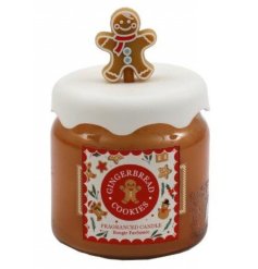 12.5cm Gingerbread Candle Pot