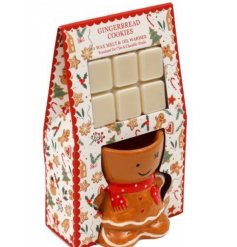 Gingerbread Man Oil Burner Set