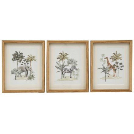3A Safari Wall Art, 25cm