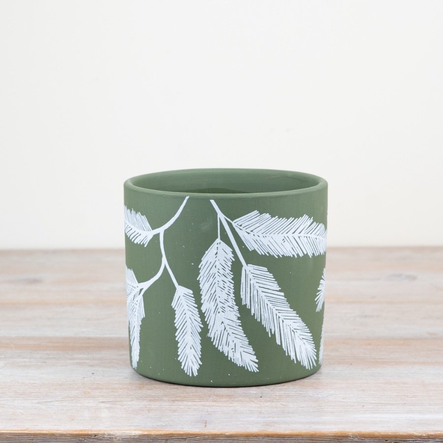 Give your space a refreshing touch with our beautiful Terracotta Leaf Planter.