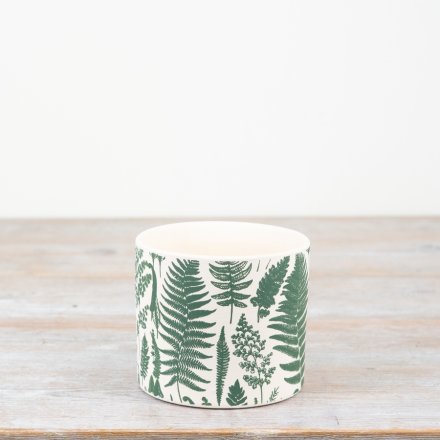 a stylish leaf design planter 