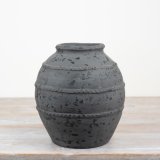 stunning grey vase 