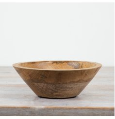 Upgrade your tableware with our stunning wooden bowl 