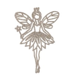 Gold Cut Out Fairy Hanger, 14.5cm 