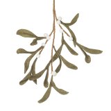 Bring festive cheer to every doorway with this charming mistletoe hanger