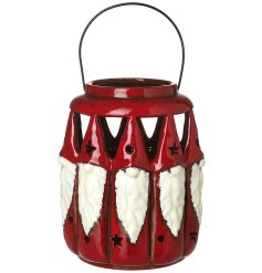 Red Gonk Lantern, 18cm 