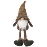 Sitting Gonk In Beige Hat, 51cm 