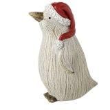 Penguin In Santa Hat, 12cm 