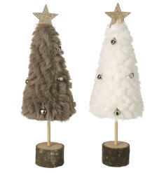 2/A Fur Trees With Bells, 26cm 