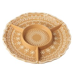 Gingerbread Platter Plate, 33cm 