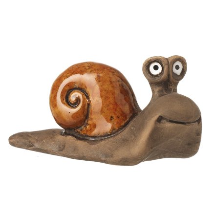 10.6cm Large Snail Deco