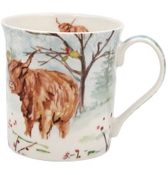 .Start your mornings with a delightful boost using our new Highland Cow Mug - a must-have for any coffee or tea 