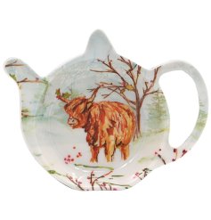 keep work tops tidy with this cute highland cow tidy 