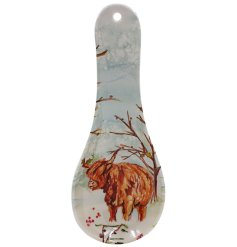 Add a touch of adorable Scottish charm to your kitchen with our new Highland Cow Spoon Rest!