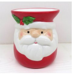 A traditional santa design oil burner 
