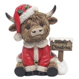 Moo-ve over reindeer, our Highland Cow is here to spread some Christmas cheer!