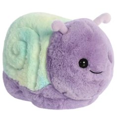 Snuggle up with Emily the Snail Soft Toy from the Spudsters Collection - a delightful addition to your cuddle crew!
