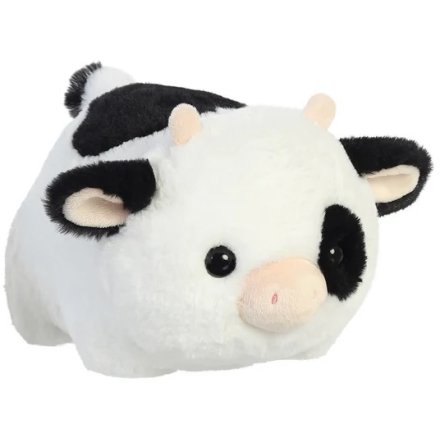 Say moo to Spudsters Tutie Cow Soft Toy, a delightful member of Aurora's Spudsters Collection, where the farm meets whim